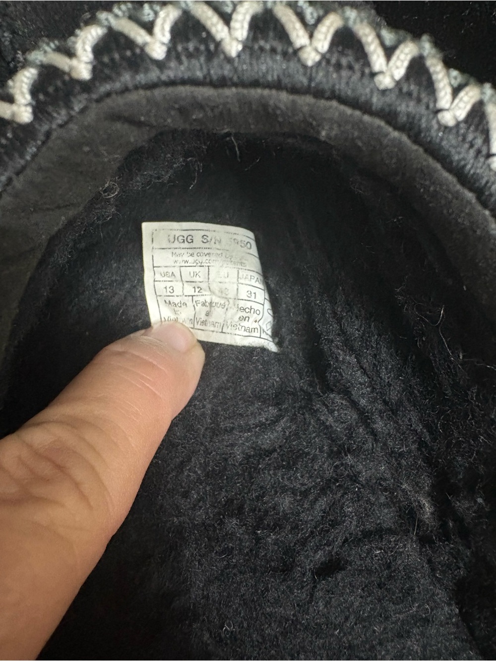 UGG Tasman Slippers 100% Lamb Wool Slipper Mules in Size 13 - SUPER DUPER COMFY! - Picture 7 of 7